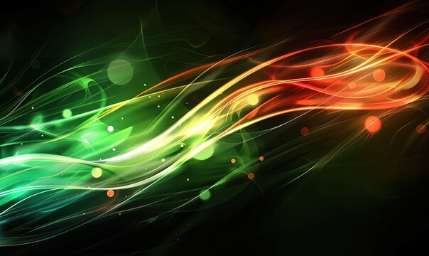 abstract light technology background glows in the dark of comeliness