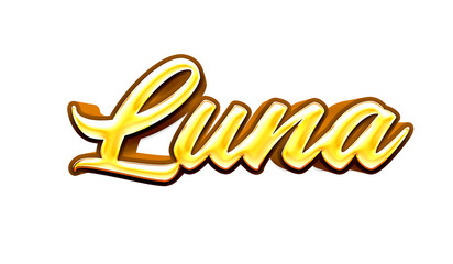 LUNA Text Style Effect