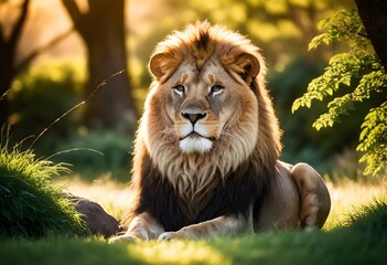 lion in jungle (457)