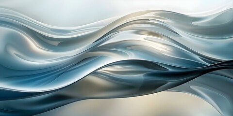 Fototapeta premium Shiny Silver Metal Texture: Reflecting Sleek and Modern Vibes. Concept Metal Texture, Silver Surface, Sleek Design, Modern Vibes, Reflecting Surface
