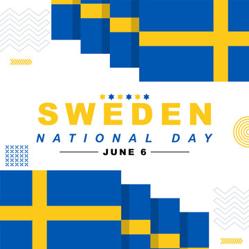 Sweden National Day Background