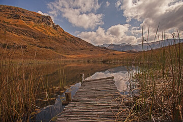Obraz premium Drakensberg Trout dam 15785