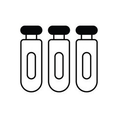 Color Bottles vector icon