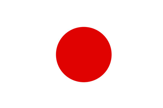 japan flag button