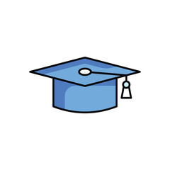 Graduation Cap vector icon