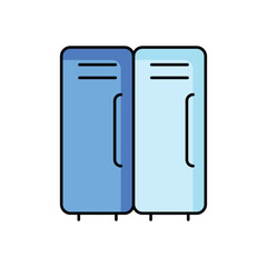 Locker Room vector icon