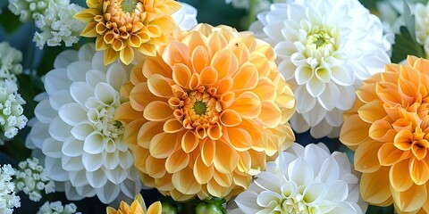Close-up Shot of Yellow Flowers. Concept Macro Photography, Nature Photography, Floral Close-up, Yellow Floral Details