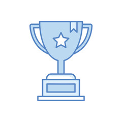 Trophy vector icon