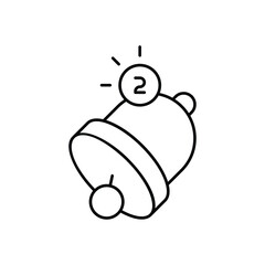 Notification vector icon