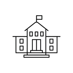 School vector icon