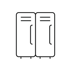 Locker Room vector icon