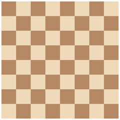 8X8 CHESS GAME BOARD IN DARK AND LIGHT WOOD COLOR - SVG