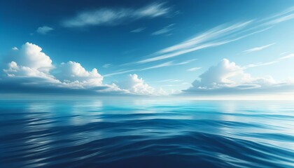 Tranquil Ocean Horizon