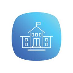 School vector icon