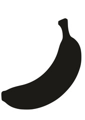 Banana SVG, Banana PNG, Banana Silhouette, Banana Clipart, Fruit SVG, Food SVG, Banana Juice, Banana Art Print, Banana Cut File for Cricut