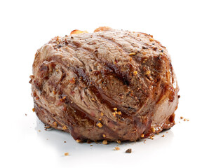 freshly grilled juicy steak