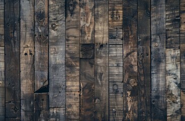 Dark brown wooden wall background, rustic wood texture for photography backdrop or digital backgrounds in the style of photography backdrop or digital backgrounds