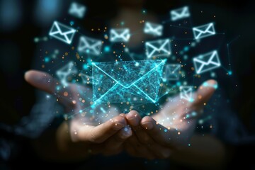 Email Segmentation The systems holographic display showcases dynamic email segmentation