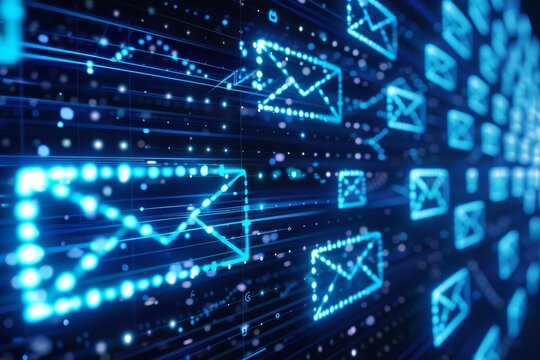 Email Segmentation The systems holographic display showcases dynamic email segmentation