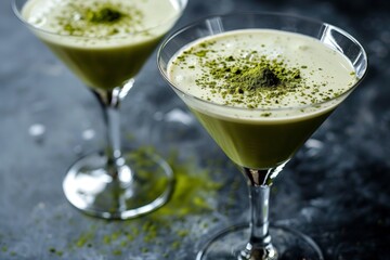 Creamy Matcha Martini Delight