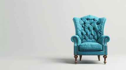 nice blue chair