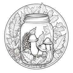  Printable Fall Coloring Page for Kids and Adults - Fun and Relaxing Autumn Coloring Activity