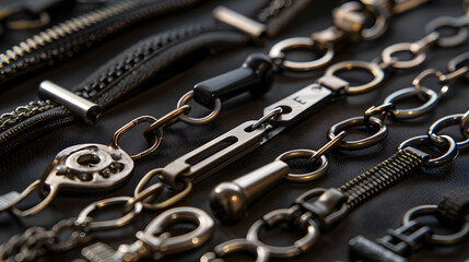 Diverse Collection of Fashionable and Practical Zipper Pull Replacements for Various Uses and Aesthetics