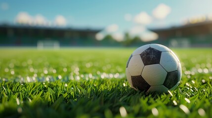 Fototapeta premium almost soccer ball