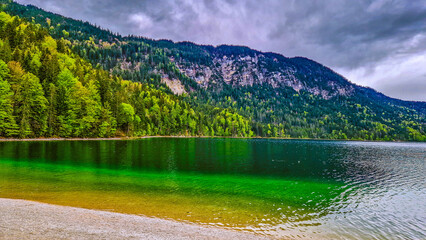 lake in the mountains , gorskie jezioro © Przemas252