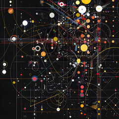 Abstract Representation of Interconnected Elements within ZX Physics Theory