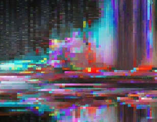 square pixel pixels noise glitch fx effect
