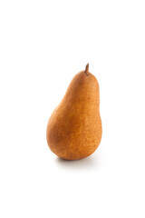 Pear isolated on white background with clipping path..
