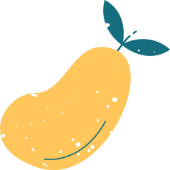 Mango Splash Texture