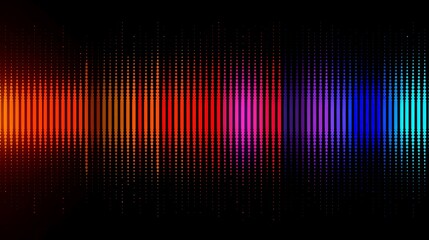 illustration abstract equalizer of music 