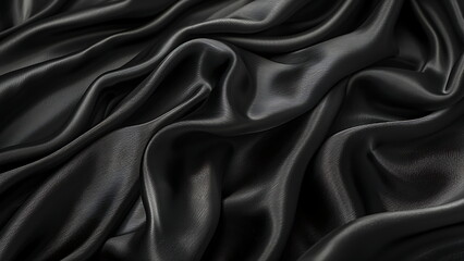 black silk fabric texture