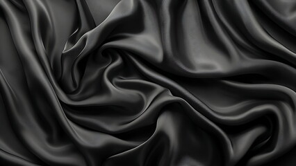 black silk fabric texture