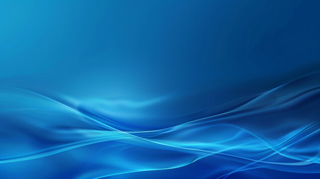 Simulation Liquide : Fond Bleu Profond