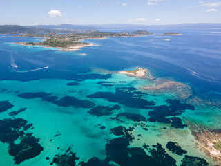 Sithonia coastline near Karydi Beach, Chalkidiki, Greece