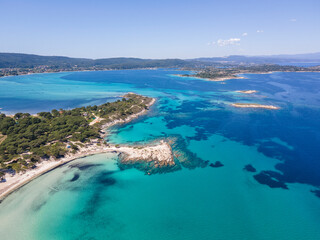 Sithonia coastline near Karydi Beach, Chalkidiki, Greece