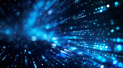 Obraz premium illustration technology futuristic