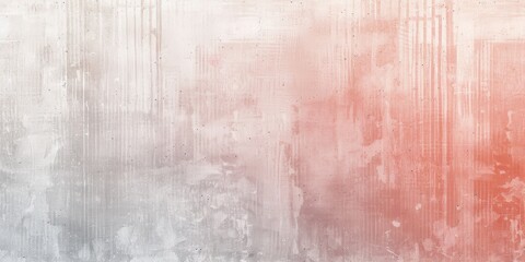 Serene Gradient Background with Elegant Concrete Texture in Light Coral and Soft White Tones
