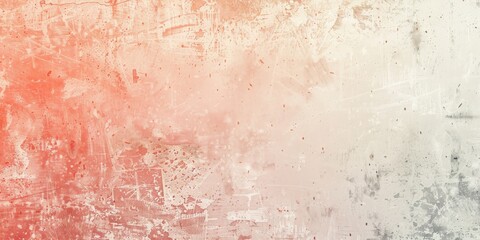 Soft Gradient Background with Subtle Concrete Texture in Light Coral and White Tones