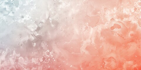 Obraz premium Serene Light Coral to Soft White Gradient Concrete Texture Background