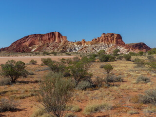 Limestone Formations at Rainbow Valley Conservation Reserve, Northern Territory Outback, Australia