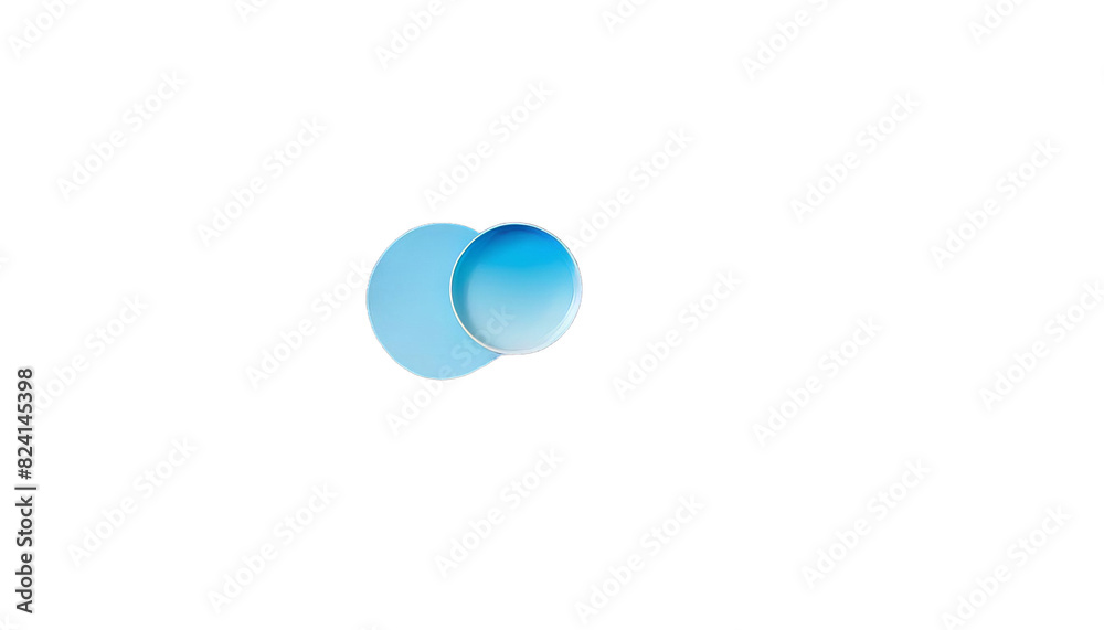 Wall mural gradient smooth blue abstract blurred light background illustration soft white wallpaper template de