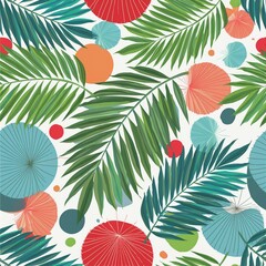 seamless pattern with christmas trees