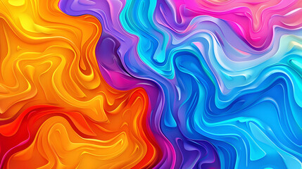 fondo de colores efecto pintura liquida espesa en movimiento pintura acrilica con ondas fondo de textura colores fuertes y brillantes