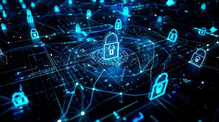 background digital security of network
