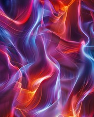 Obraz premium Colorful abstract art in various hues.