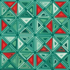 seamless pattern with shapes